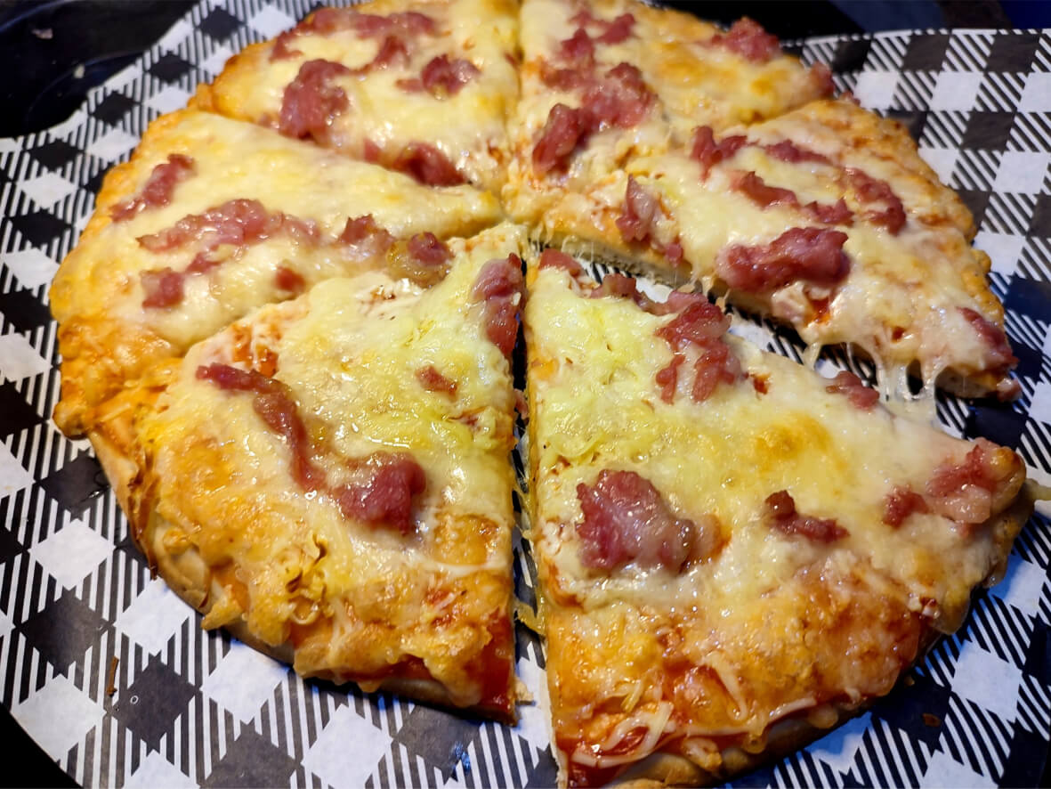 Ham & Cheese Pizza